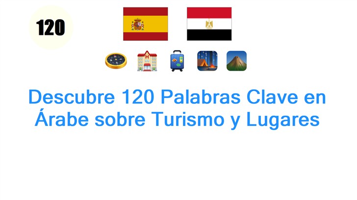 Descubre 120 Palabras Clave en Árabe sobre Turismo y Lugares